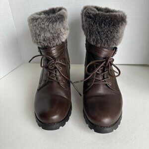 Blondo Women's Fiory Leather Winter Boot Size 6.5